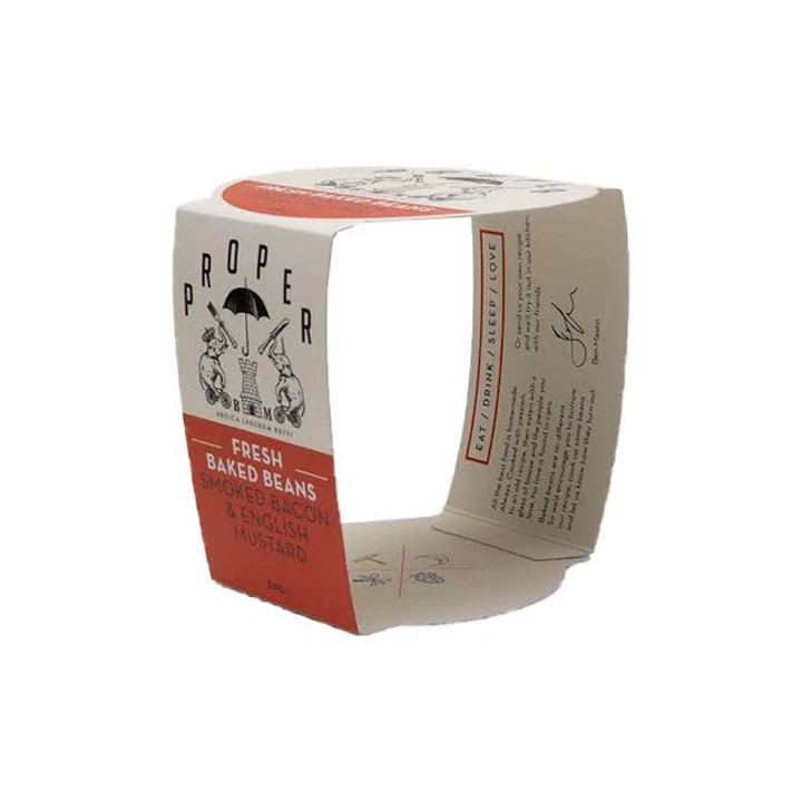Paper sleeve wrapped around rolled apparel