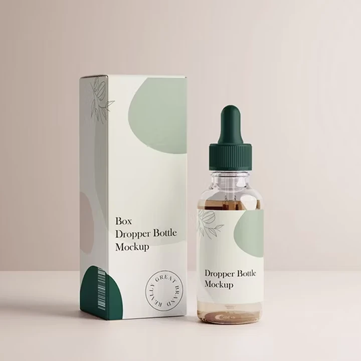 Printed box for aromatherapy products