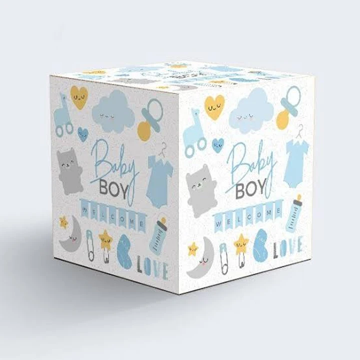 Charming baby shower gift box