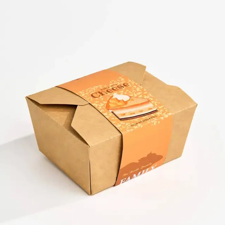 Printed sleeve around bakery box
