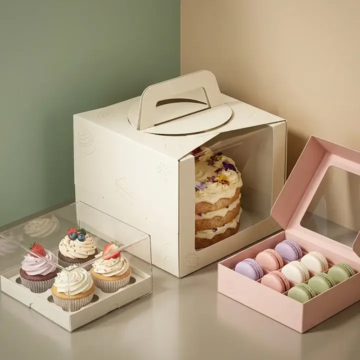 Bakery and catering box packaging types