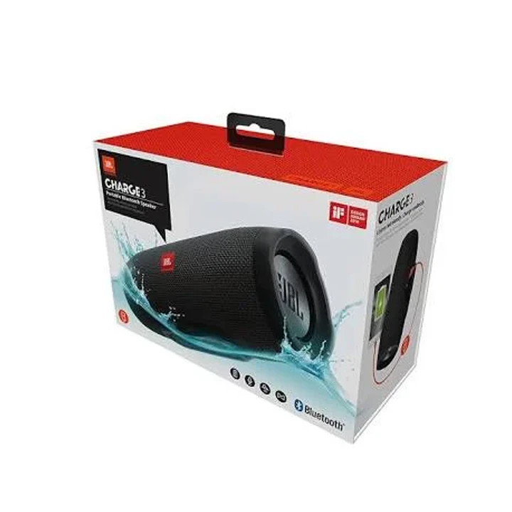 Printed Bluetooth speaker box with fitted insert