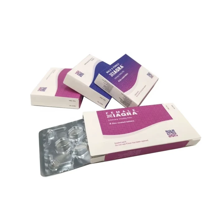 Printed medicine boxes with raised Braille details