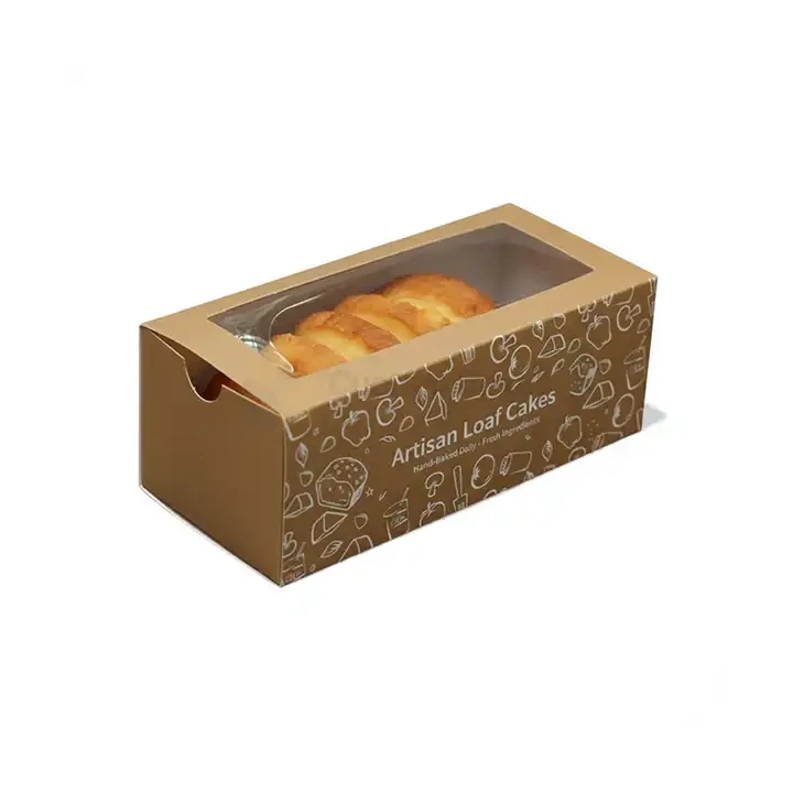 White loaf box with side ventilation