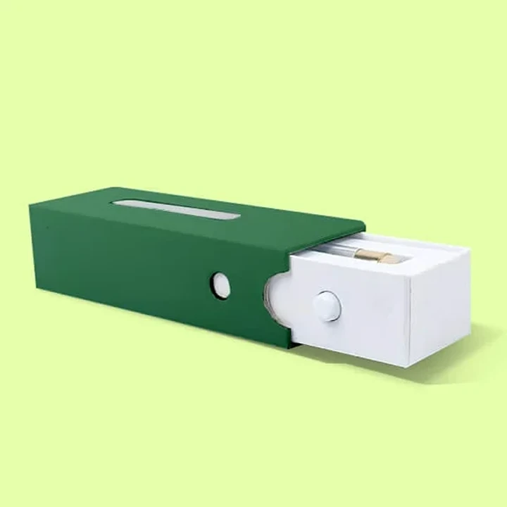 Child-resistant cannabis box with secure closure