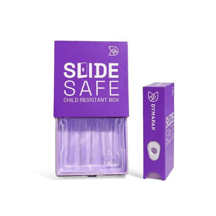 Child-resistant box with secure closure