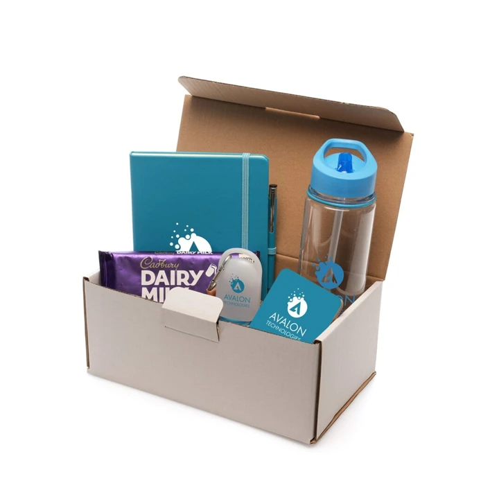Branded corporate swag gift box
