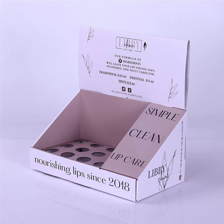 Countertop cosmetic display box