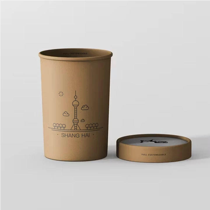Cylindrical rigid boxes with smooth round walls