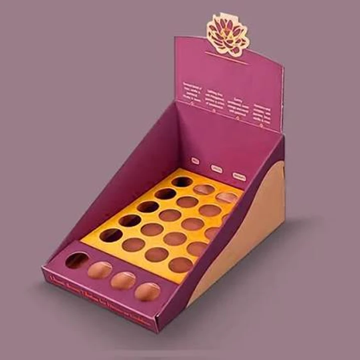 Open display box for product presentation