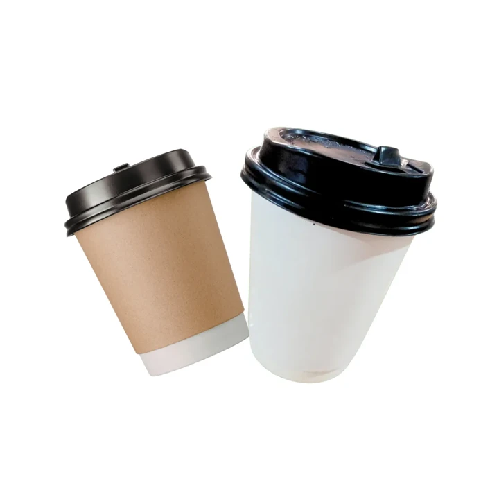 Insulated double-wall paper cup