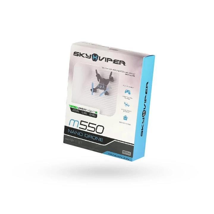 Sturdy printed drone box with protective insert