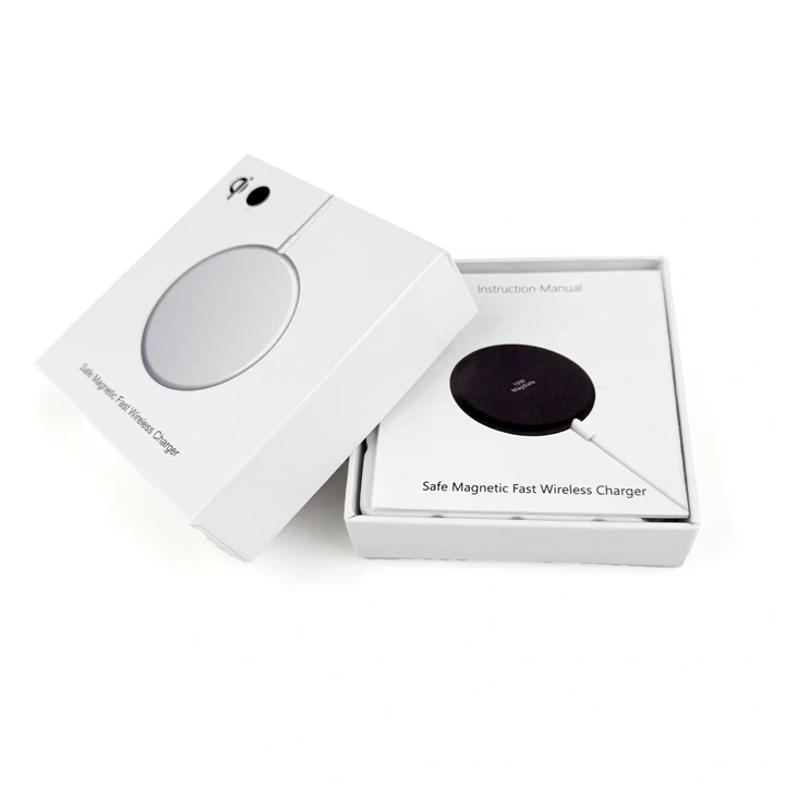 Black insert holding electronic device