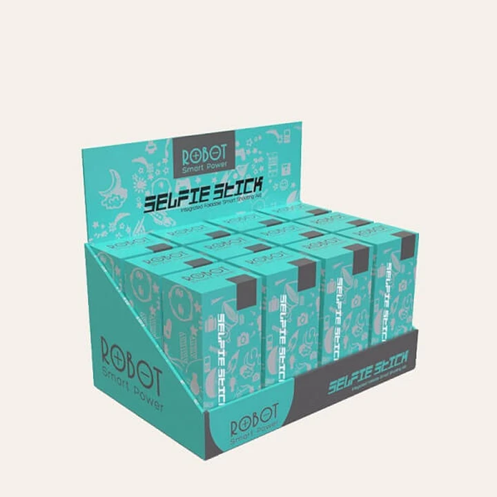 Retail display box for electronic products