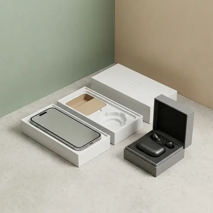 Electronics packaging box solutions variety