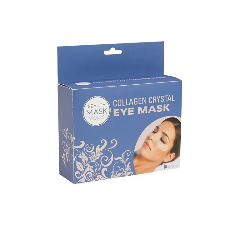 Printed face mask packaging box