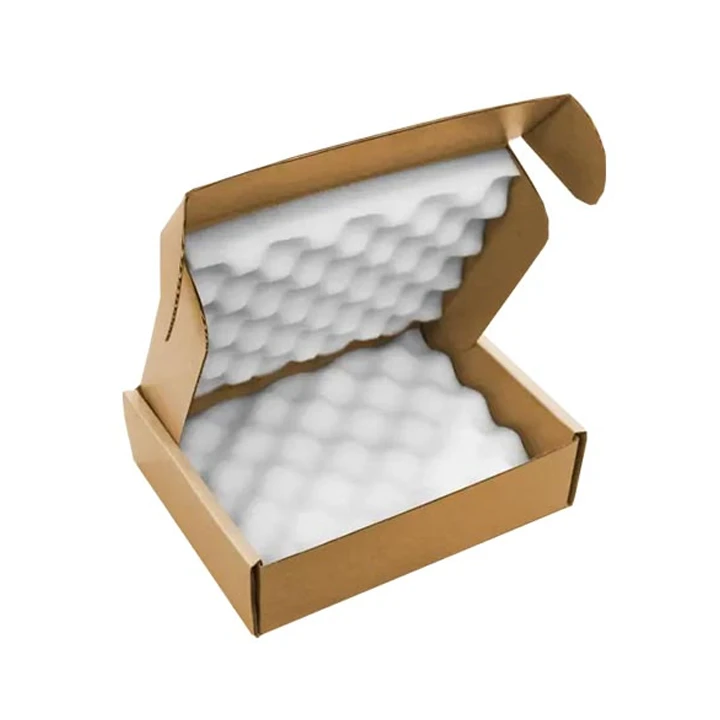 Protective tech box with foam lining