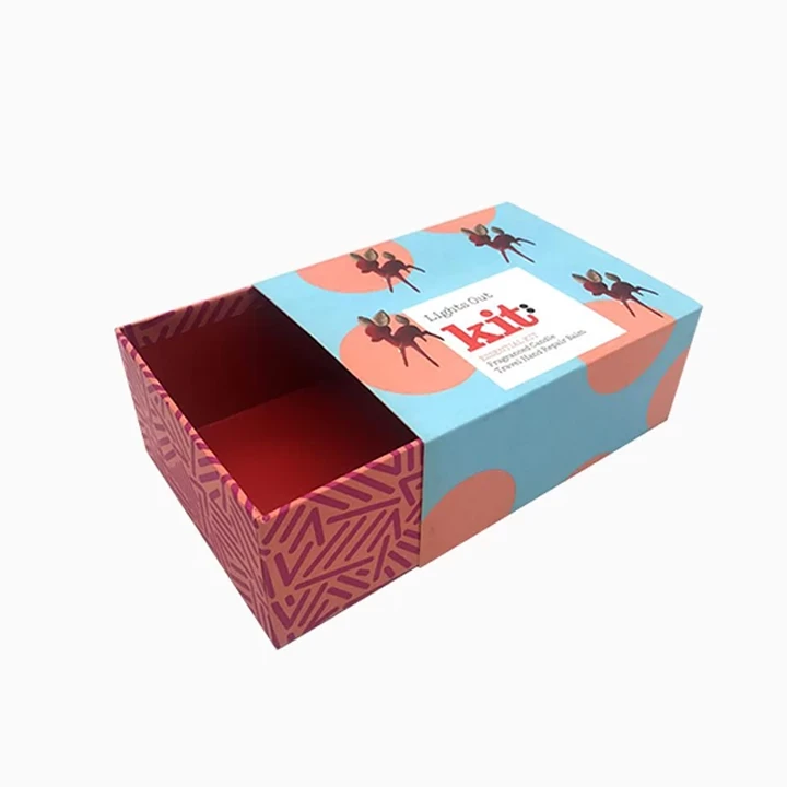 Decorative sleeve wrapped around gift box