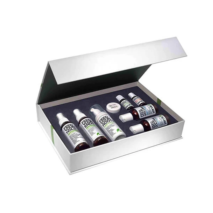 Hair care product box packaging