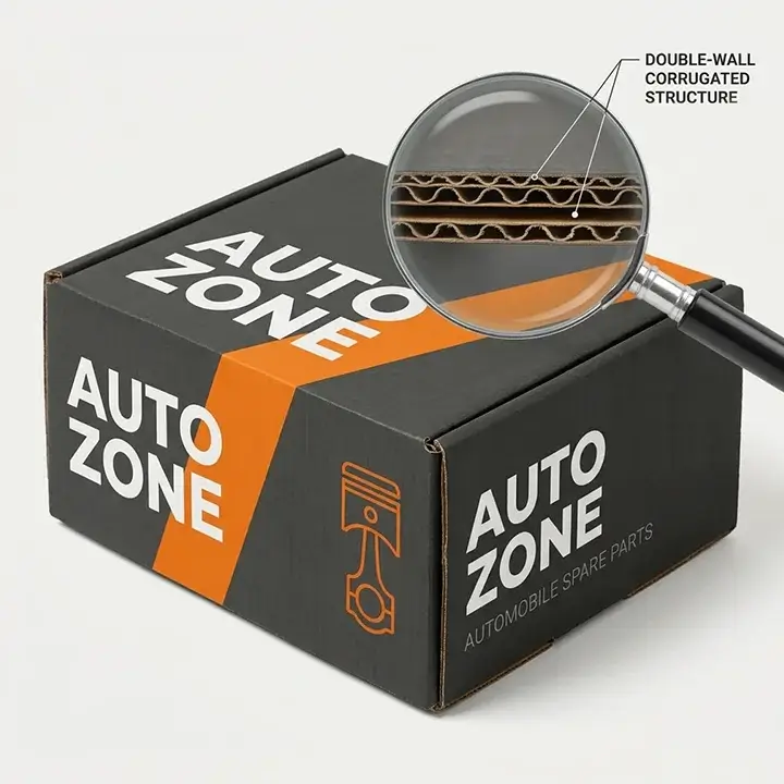 Heavy-duty double-wall mailer box built for added strength and protection