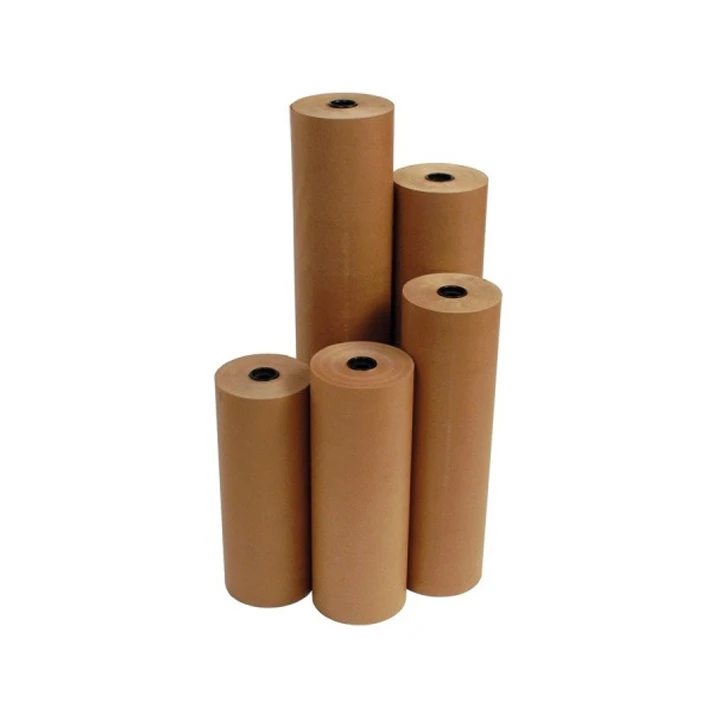 Heavy-duty kraft packaging wrap roll