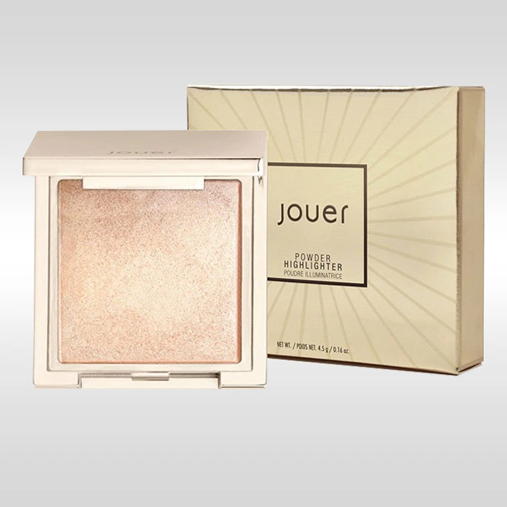 Compact highlighter and blush box