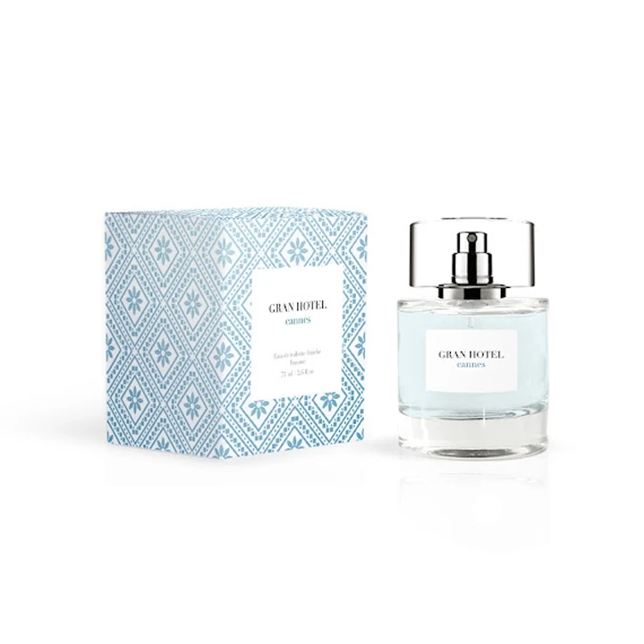 Elegant box for hotel fragrance products