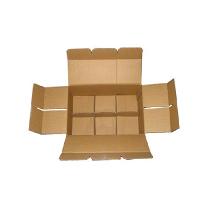 Box with interlocking flaps for closure