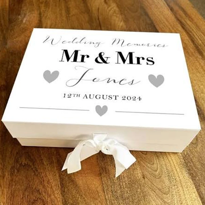 Decorative keepsake box for treasured memories
