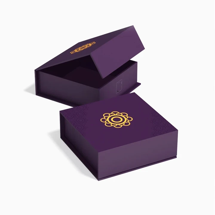 Premium fashion item in rigid presentation box