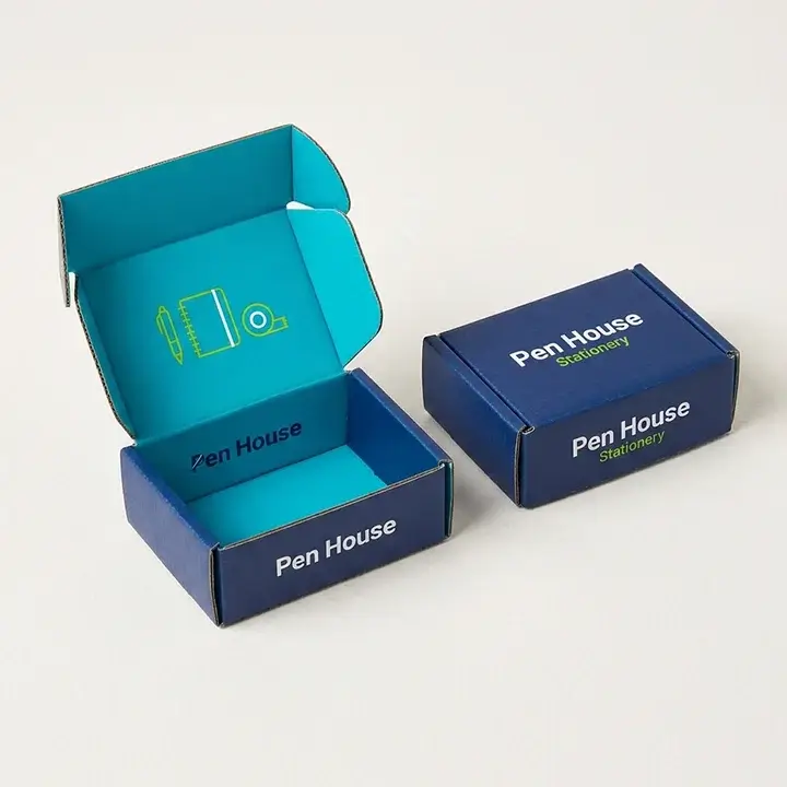 Compact e-commerce mailer box for small products and online orders