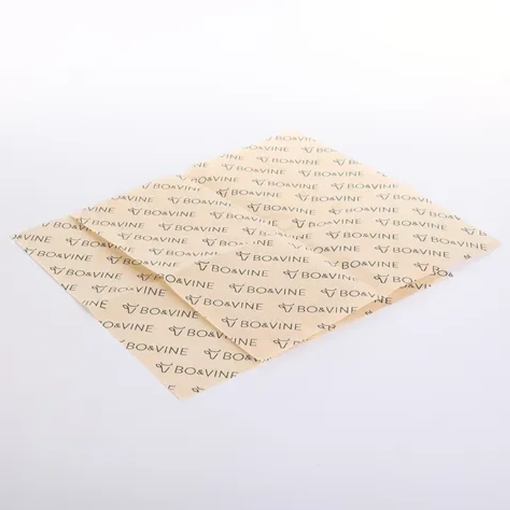 Smooth moisture-resistant wrapping paper