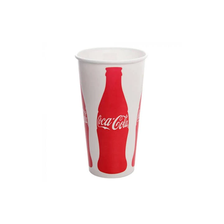 Paper cup for carbonated soft drinks