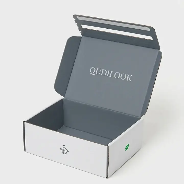 Mailer box with a peel-and-seal strip for quick and secure packaging