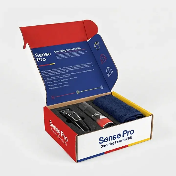 Custom promotional kit mailer box for product launches and marketing campaigns