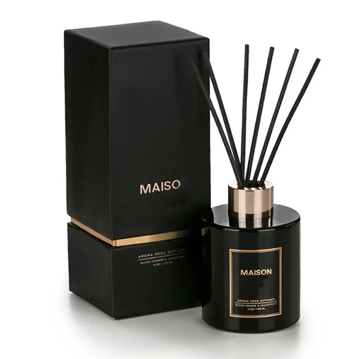 Tall printed box for reed diffuser