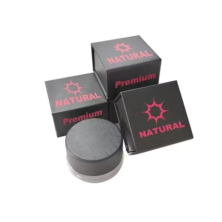 Shatter resin box with compact secure insert