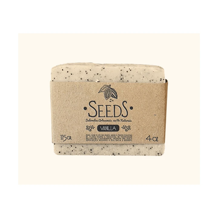 Printed sleeve wrapped around soap box
