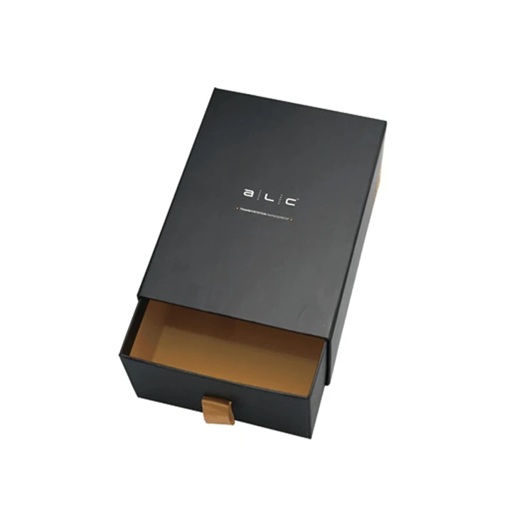 Matte soft-touch sleeve around box