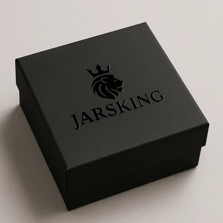 Printed box with glossy spot UV accents