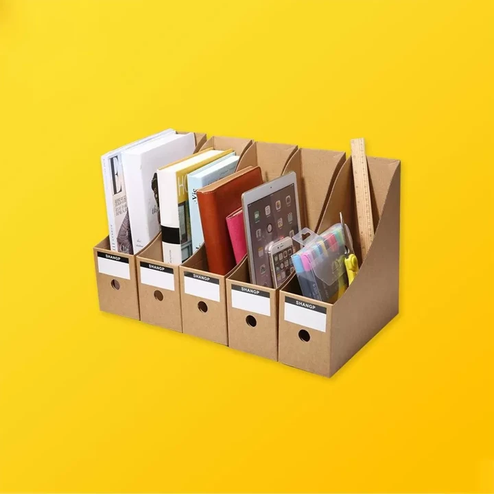 Stationery box with neat compact design