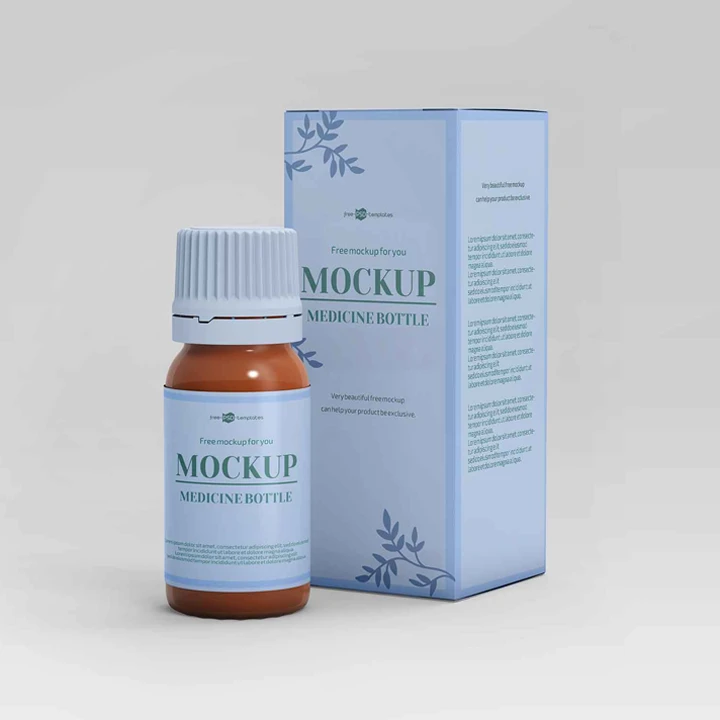 Printed syrup boxes with bottle-ready structure