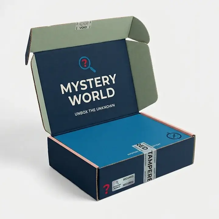 Tamper-evident mailer box designed to keep shipments secure