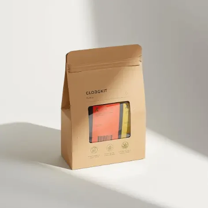 Printed box with individual tea bags