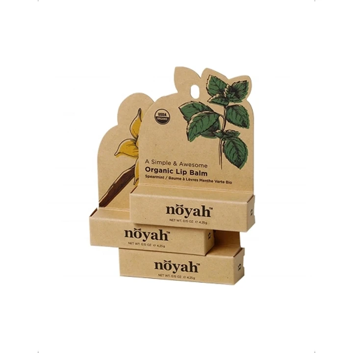 Topical balm box with clean printed finish