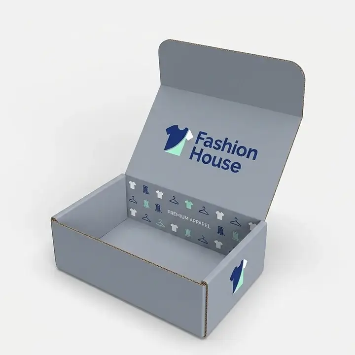 Wingless mailer box with a clean flapless design for a modern presentation